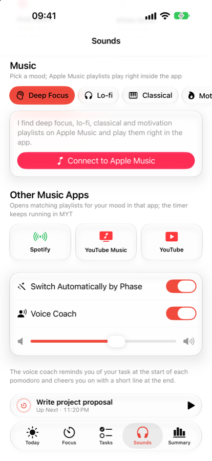 Apple Music by mood