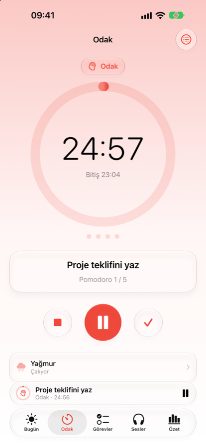 Odak zamanlayıcısı